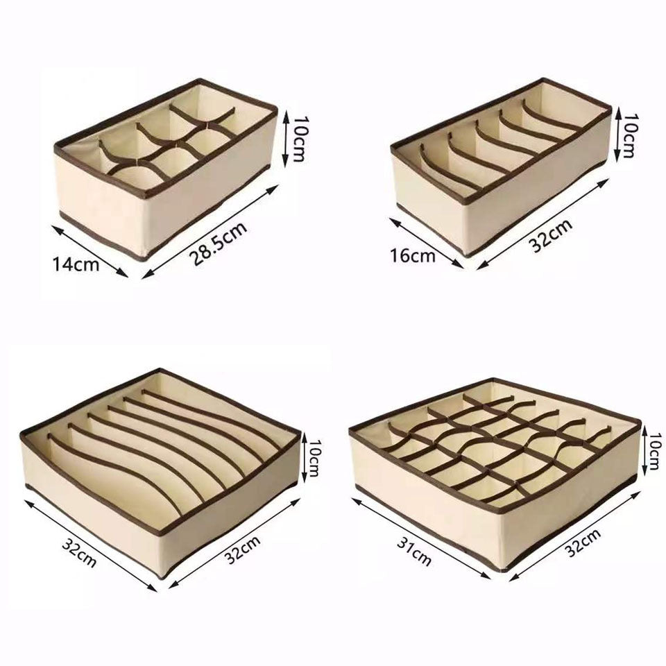 Underwear Compartment Storage Set