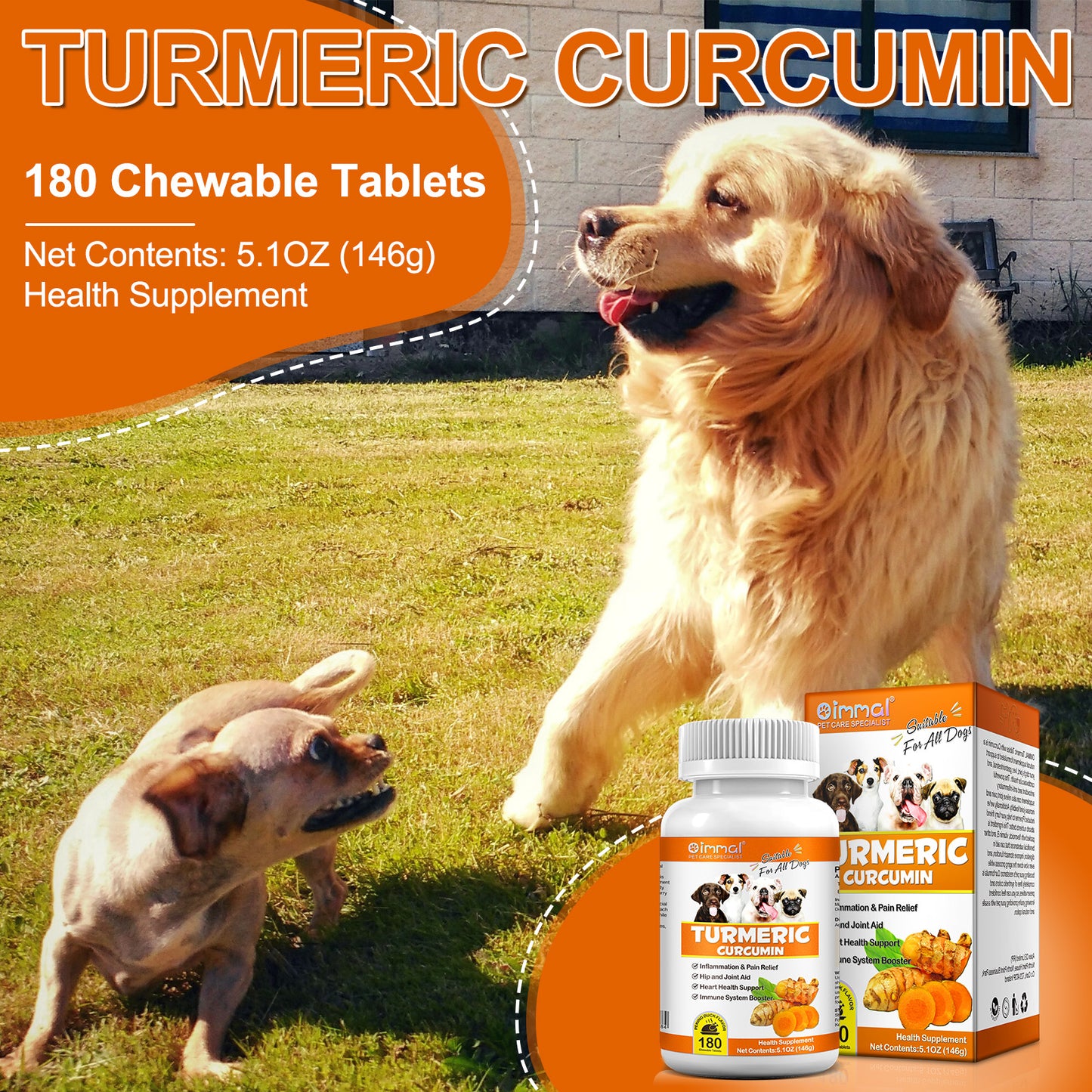 Dog Organic Turmeric Curcumin Chews