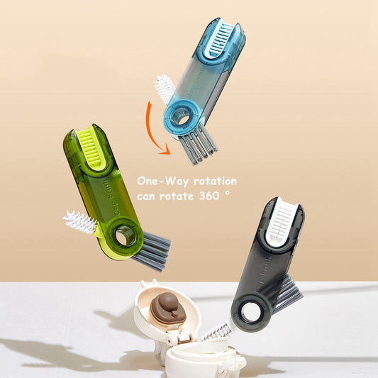Reusable Cup Lid Cleaning Brush Set