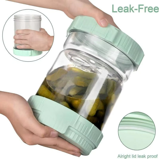 Hourglass Pickle Jar