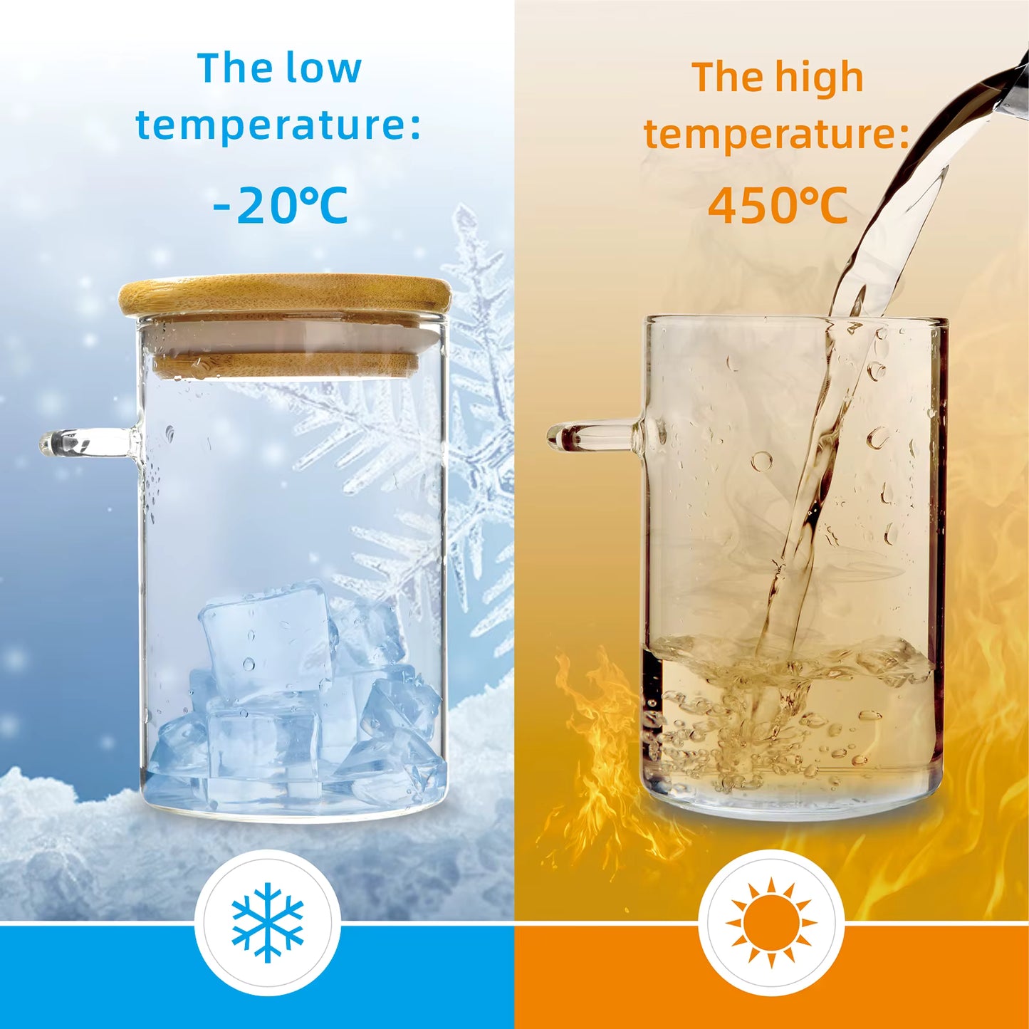 Set of 3 Jars and Spoons