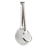 Tongs With Mesh Strainer