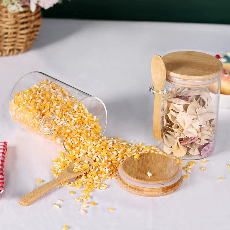 Set of 3 Jars and Spoons