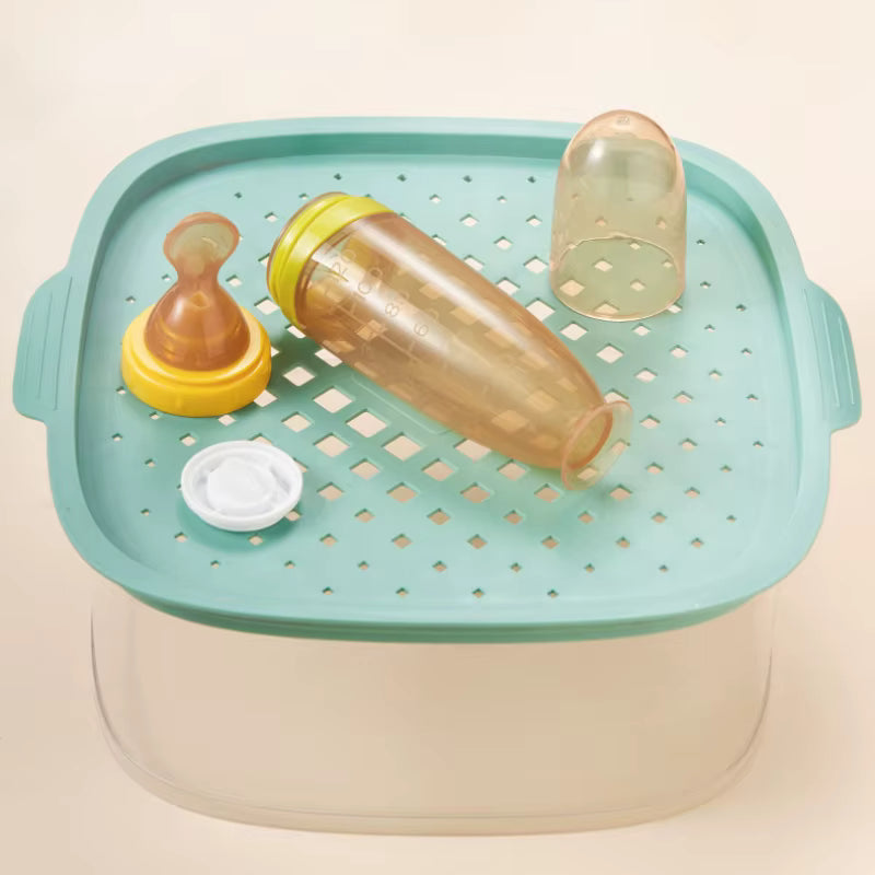 Baby Bottle With Spoon