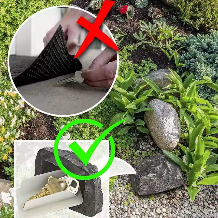 Rock Key Safe