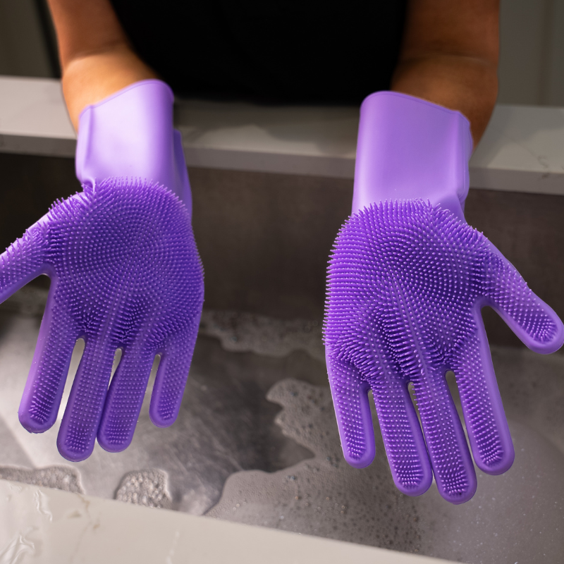 Silicone Scrub Gloves