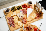 Bamboo Cheeseboard With Bowls