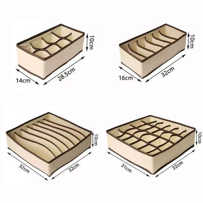Underwear Compartment Storage Set