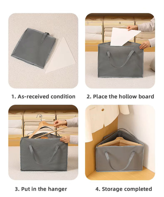 Triangular Hanger Storage Bag
