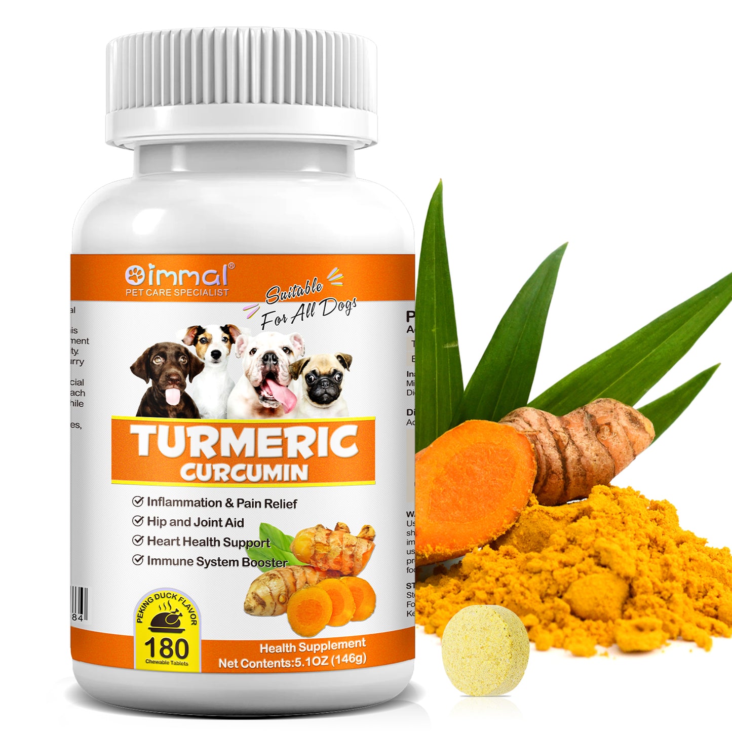 Dog Organic Turmeric Curcumin Chews