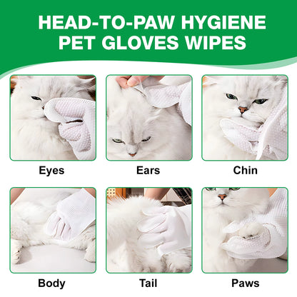 Disposable Pet Wipe Gloves