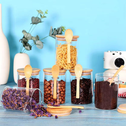 Set of 3 Jars and Spoons