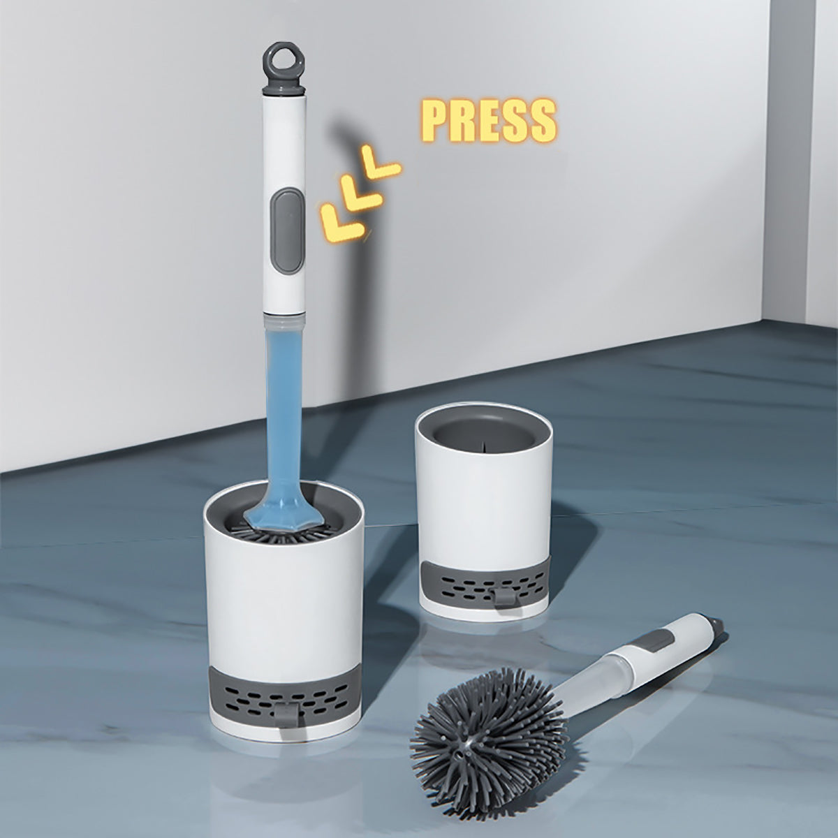 Handle Dispensing Brush