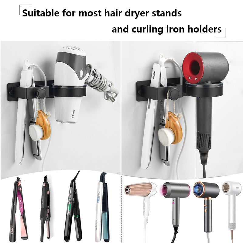 Wall Rack For Hairdryer And Straighteners