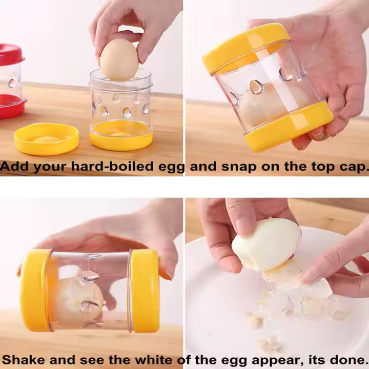 Boiled Egg Peeler Jar