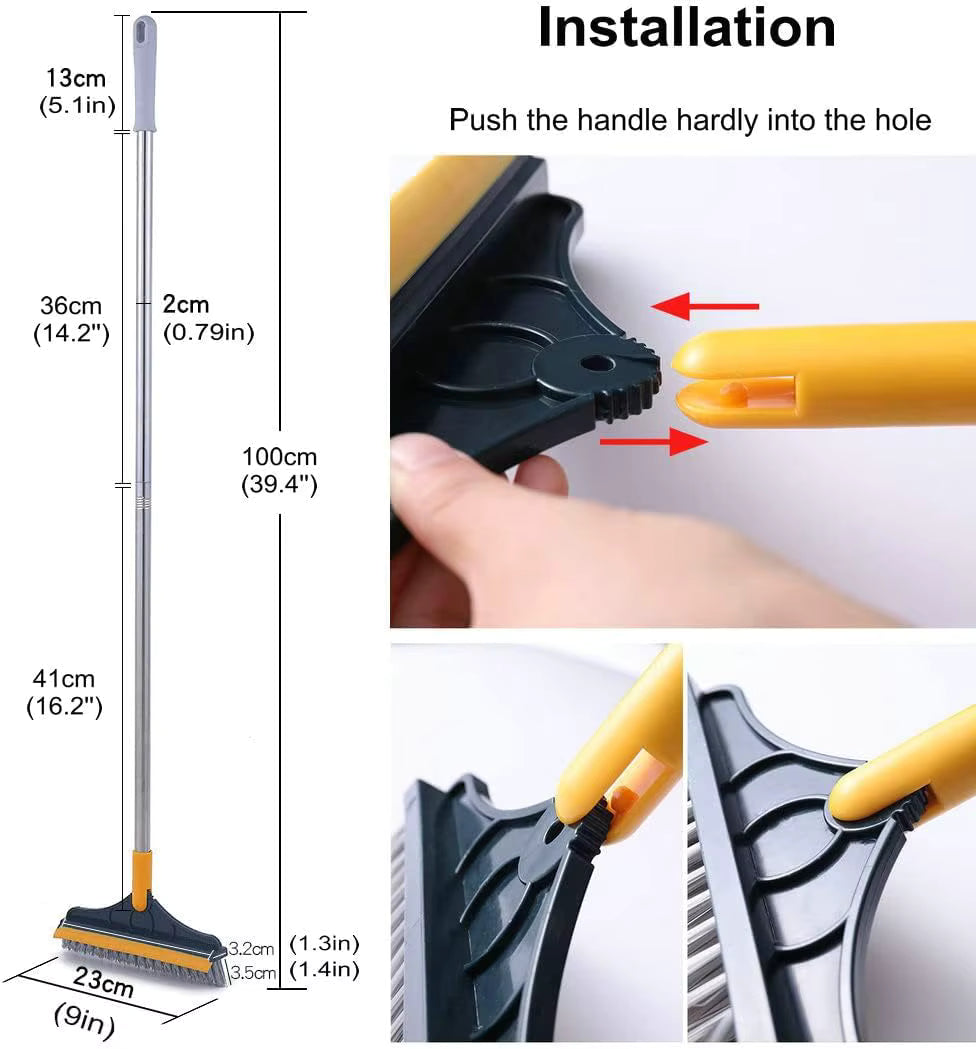 Stiff Bristle Floor Scrubber