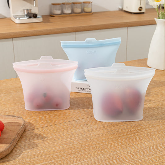 Reusable Silicone Food Storage Bags