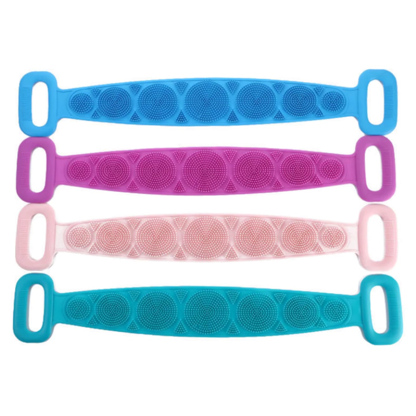 Double Sided Silicone Body Scrub Band