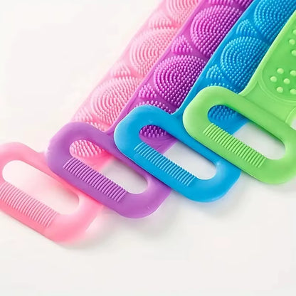 Double Sided Silicone Body Scrub Band