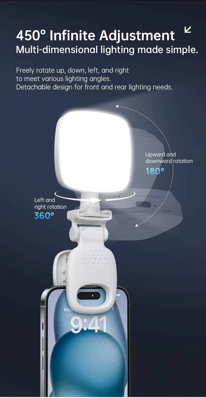 Clip On Selfie Light