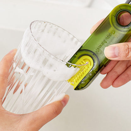 Reusable Cup Lid Cleaning Brush Set