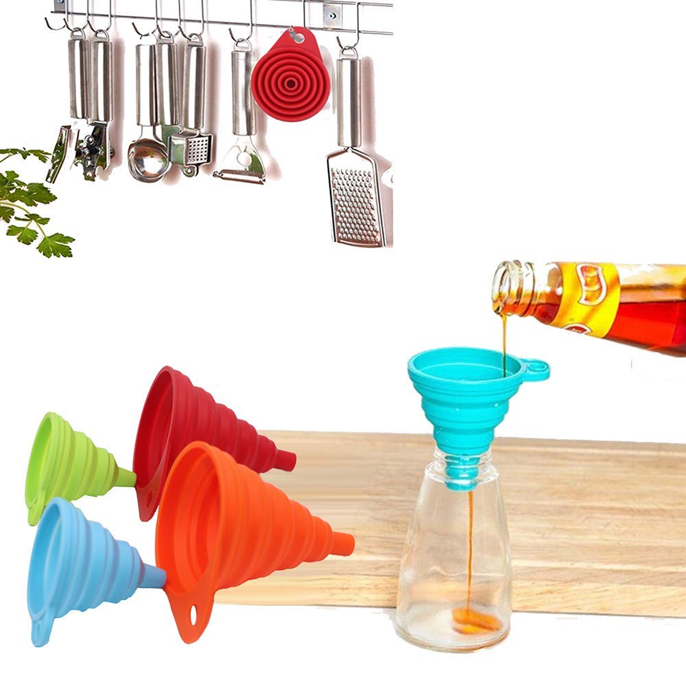 Silicone Funnel Set of 3