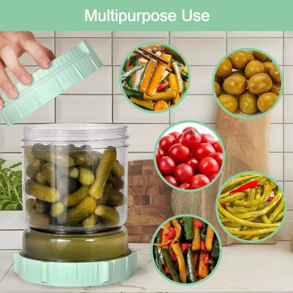 Hourglass Pickle Jar