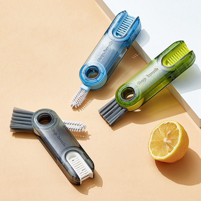 Reusable Cup Lid Cleaning Brush Set