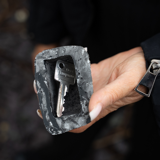 Rock Key Safe