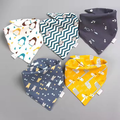 Bandana Bibs Pack Of 5