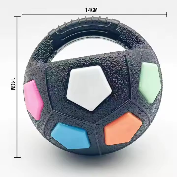 Super Tough Dog Ball With Handle