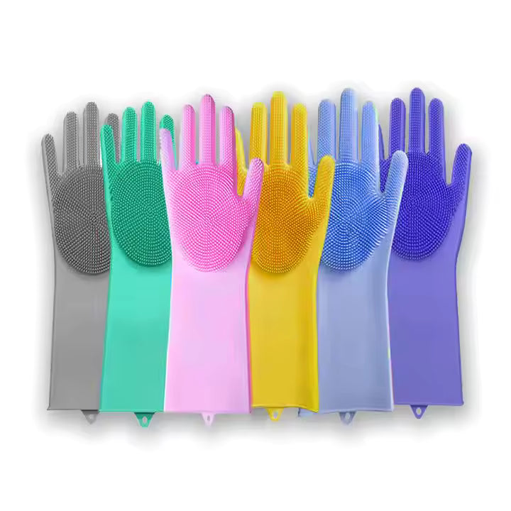 Silicone Scrub Gloves